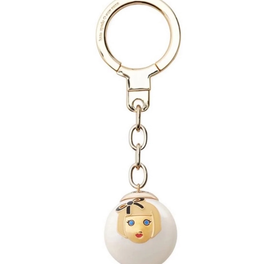 Kate Spade Zodiac Pearl Keychain Virgo